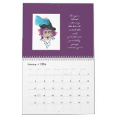 Whimsical-dames Kalender (Jan 2026)