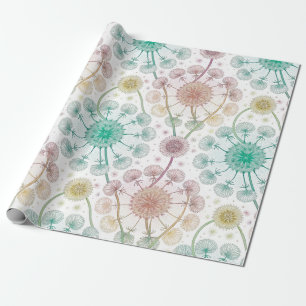 Whimsical Dandelion Breeze – Pastel Botanical Cadeaupapier