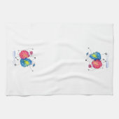 Whimsical Dansende Sheep Theedoek (Horizontaal)