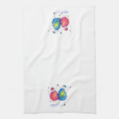 Whimsical Dansende Sheep Theedoek (Verticaal)