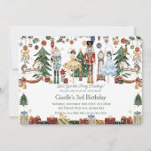 Whimsical De Notenkraker Kerst Ballet Verjaardag Kaart (Voorkant)