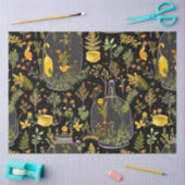 Whimsical Decoupage Tissue Papier Glas Terraria (Craft)