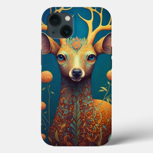 Whimsical Deer Fantasy Art Case-Mate iPhone Case (Achterkant)