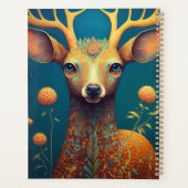 Whimsical Deer Fantasy Art Planner (Achterkant)