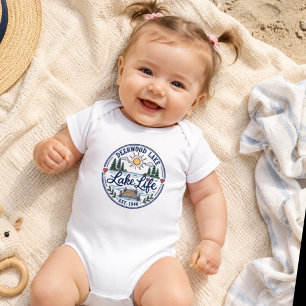 Whimsical Deerwood Lake Steiger Eiken Lake Life Romper
