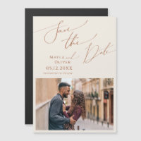 Whimsical Desert | Beige Save the Date