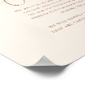 Whimsical Desert | Betige Unplugged Ceremony Poster (Hoek)
