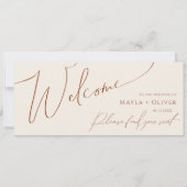 Whimsical Desert | Koptekst van beige-zitplaatskaa (Voorkant)