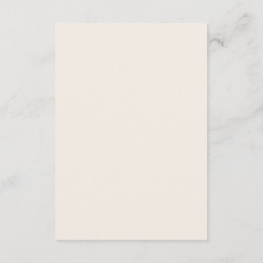 Whimsical Desert | Terracotta — Gegevens Informatiekaartje (Achterkant)