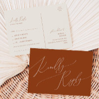 Whimsical Desert | Terracotta Song Request RSVP