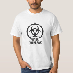 Whimsical Design voor Biohazard Fans T-shirt