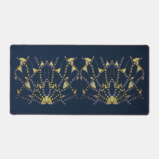 Whimsical Desk Mat (Doodle - handgetekend) (Voorkant)