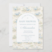 Whimsical Dinosaur Baby Shower Kaart (Voorkant)