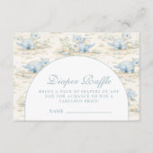 Whimsical Dinosaur Diapper Raffle Informatiekaartje (Voorkant)