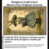 Whimsical Doe Konijn, Bloem CL1 Decoupage Tissuepapier