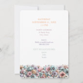 Whimsical Dog Watercolor Birthday Invitation (Dos)
