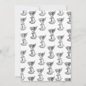 Whimsical Doodle A Tini Bit Older 21st Birthday Kaart (Achterkant)