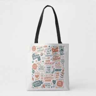 Whimsical Doodle Art Prints Infunderen Uw Ruimte M Draagtas