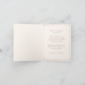 Whimsical Doodle Moderne Kerstvakantie Foto Feestdagen Kaart (Binnen)