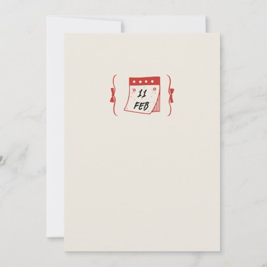 Whimsical Doodle Sketch Cupcakes en Cacao Kaart (Achterkant)