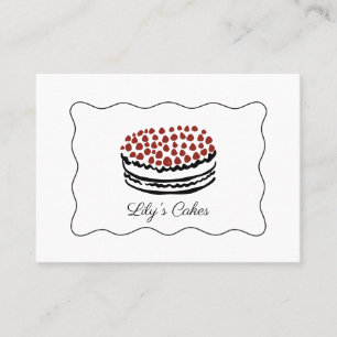 Whimsical Doodles Cake Baker Cateraar Visitekaartj Visitekaartje