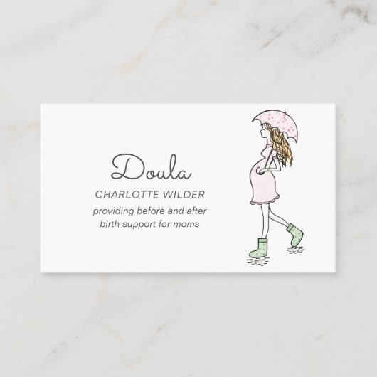 Whimsical Doula Carte de visite (Devant)