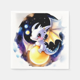 Whimsical Dragon Baby shower Servet