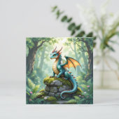Whimsical Dragon beroemd gemaakt door Ancient Ston (Staand voorkant)
