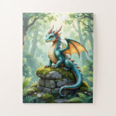 Whimsical Dragon beroemd gemaakt door Ancient Ston Legpuzzel (Verticaal)