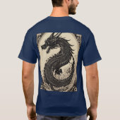 Whimsical Dragon Dreams T-shirt Collectie (Achterkant)