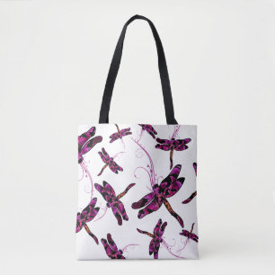Whimsical Dragonflies Draagtas