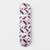 Whimsical Dragonflies Skateboard (Voorkant)