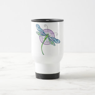 Whimsical Dragonfly Reisbeker