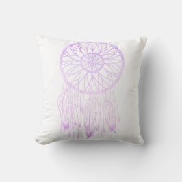 Whimsical Dream Catcher Lavender Waterverf Kussen