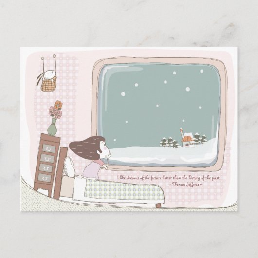 Whimsical Dreamscape 12 Briefkaart (Voorkant)