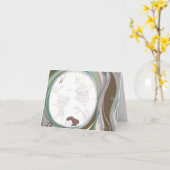 Whimsical Dreamscaps Citation 4 Carte de voeux (Fleur jaune)