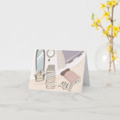 Whimsical Dreamscaps Citation 5 Carte de voeux (Fleur jaune)