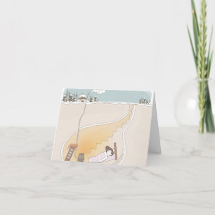 Whimsical Dreamweaver Citaat 10 Wenskaart Kaart
