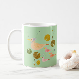 Whimsical Duck Family Kind Ones Gentle Harmony Mug Koffiemok