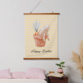 Whimsical Easter Bunny Hangend Wandkleed (Slaapkamer)