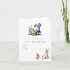 Whimsical Easter Egg Hunt: Waterverf Bunny en Gn