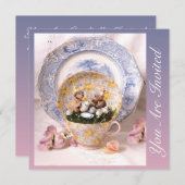 Whimsical Elegance Kaart (Voorkant / Achterkant)