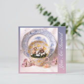 Whimsical Elegance Kaart (Staand voorkant)