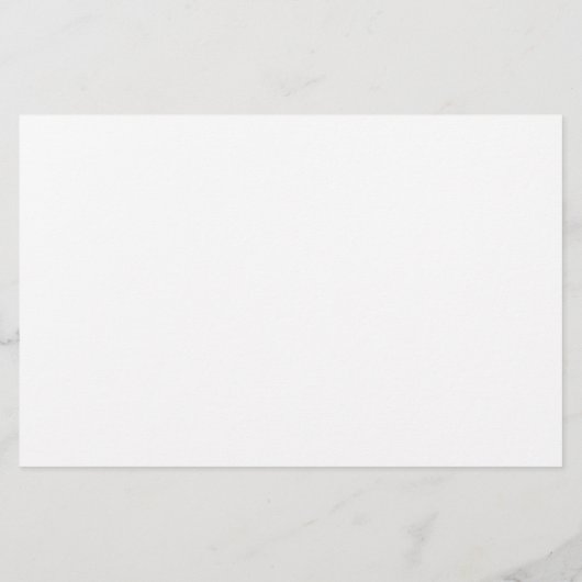 Whimsical Elegant Feminine Black Script Name Briefpapier (Achterkant)