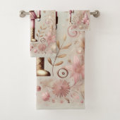 Whimsical Elegant Pink and Gold Pastel Nutcracker (En situation)
