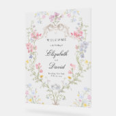 Whimsical Elegant Rococo Floral Crest Wedding (Angle)