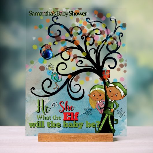 Whimsical Elf Gender Reveal Baby Shower (Neutre)