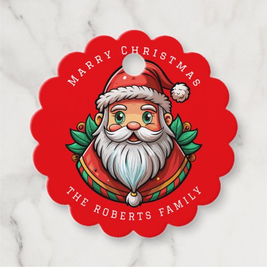 Whimsical Elf Holiday Party Bedankjes Labels (Voorkant)