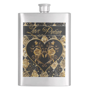 Whimsical en Elegant Gothic Love Potion Flacon