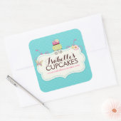 Whimsical en Leuke Cupcake Labels (Envelop)